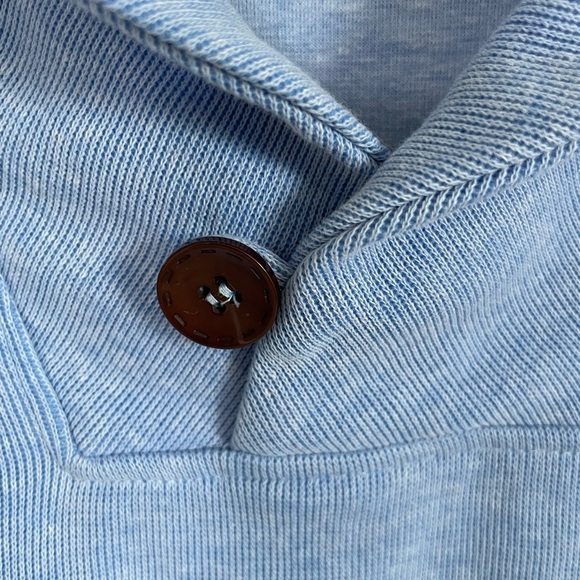 Kapital K kids shawl collar Light Blue Knit Sweater size 7 - Picture 3 of 5